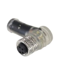 PXPPNP08RAF04ACL015PVC | M8 4 pin Female R/A 1.5m Cable + LED