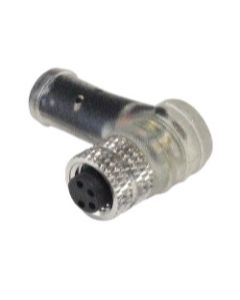 PXPPNP08RAF04ACL050PVC | M8 4 pin Female R/A 5m Cable + LED