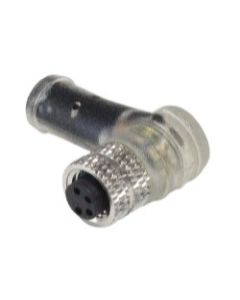 PXPPNP08RAF04ACL100PVC | M8 4 pin Female R/A 10m Cable + LED