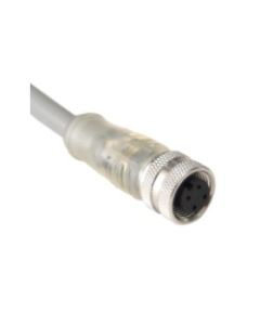 PXPPNP12FBF04ACL010PVC | M12 4 pin socket 1.5m Cable + LED