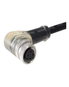 PXPPNP12RAF04ACL030PVC | M12 4 pin socket 3.0m Cable + LED