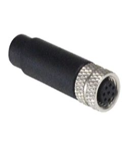 PXPPVC08FBF08ACL010PVC | M8 8 pin Female with 1m Cable