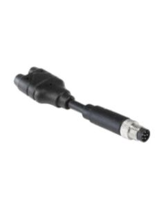 PXPPVC08FIM06AYT010PVC | M8 A coded 6 pin male Y splitter