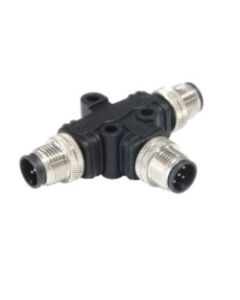 PXPPVC12TSMM05AFIIFI  | M12 A coded 5 pin T splitter M to M/M