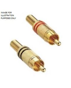 STO 11 V rot | STO11V Red | RCA Phono Plug