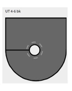 56101 | UT 4-6 bk| Split U Grommets