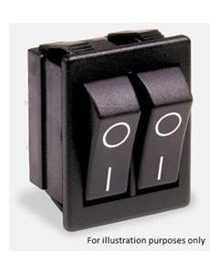 X1500VTAAA | Arcolectric | Twin Rocker  Switch