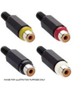 XKTO1 Yellow | XKTO 1 gelb | RCA Phono Socket