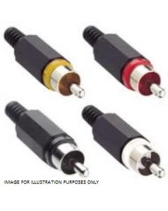 XSTO1 Yellow | XSTO 1 GELB | RCA Phono Plug