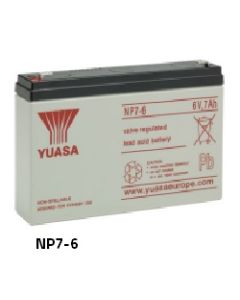 Yuasa NP7-6 | Industrial VRLA Battery