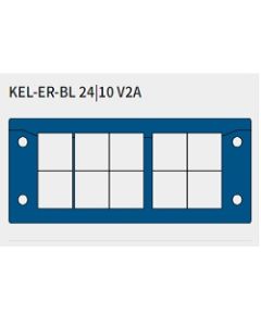 70000.200 | KEL-ER-BL 24-10 V2A | Split Cable Entry Plate