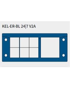 70001.200 | KEL-ER-BL 24-7 V2A | Split Cable Entry Plate