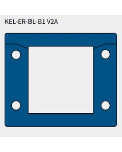 70009.200 | KEL-ER-BL B1 V2A | Split Cable Entry Plate
