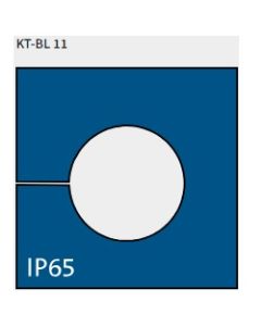 70111| KT-BL 11 | Small Split Cable Grommet