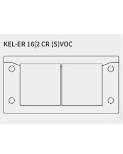 KEL-ER 16|2 CR (S)VOC | 48162.600 | Split Cable Entry Frame
