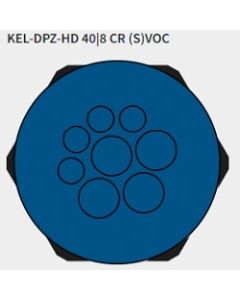 KEL-DPZ-HD 40|8 CR (S)VOC | 70354.600 | Cable Entry Plates