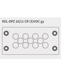 KEL-DPZ 16|11 CR (S)VOC gy | 43815.600 | Cable Entry Plates