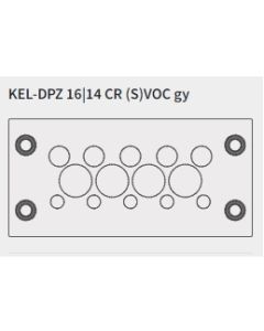 KEL-DPZ 16|14 CR (S)VOC gy | 43816.600 | Cable Entry Plates