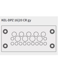 KEL-DPZ 16|20 CR gy | 43817.601 | Cable Entry Plates