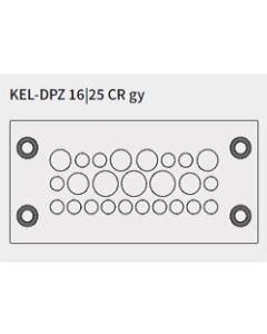 KEL-DPZ 16|25 CR gy | 43818.601 | Cable Entry Plates
