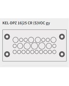 KEL-DPZ 16|25 CR (S)VOC gy | 43818.600 | Cable Entry Plates
