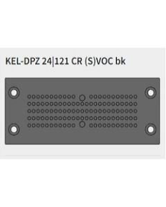 KEL-DPZ 24|121 CR (S)VOC bk | 50735.600 | Cable Entry Plates