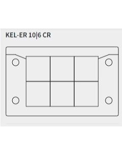 KEL-ER 10|6 CR | 48216.601 | Split Cable Entry Frame