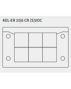 KEL-ER 10|6 CR (S)VOC | 48216.600 | Split Cable Entry Frame