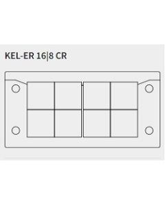 KEL-ER 16|8 CR | 48168.601 | Split Cable Entry Frame