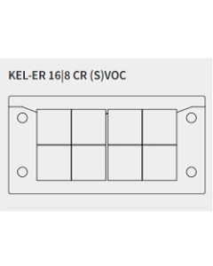 KEL-ER 16|8 CR (S)VOC | 48168.600 | Split Cable Entry Frame