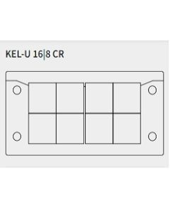 KEL-U-16|8 CR | 54168.601 | Split Cable Entry Frame