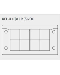 KEL-U-16|8 CR (S)VOC | 54168.600 | Split Cable Entry Frame