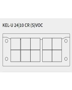 KEL-U-24|10 CR (S)VOC | 54241.600 | Split Cable Entry Frame