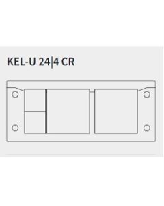 KEL-U-24|4 CR | 54244.601 | Split Cable Entry Frame