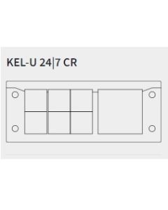 KEL-U-24|7 CR | 54247.601 | Split Cable Entry Frame