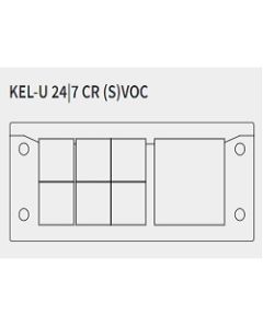 KEL-U-24|7 CR (S)VOC | 54247.600 | Split Cable Entry Frame