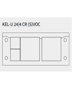KEL-U-24|4 CR (S)VOC | 54244.600 | Split Cable Entry Frame