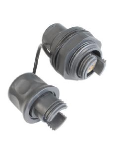 PXEB5210MM | Jam Nut Bulkhead Connector | 5000 Series