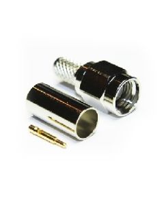 30-005-B3-AH | 30005B3AH | SMA Crimp / Crimp Plug (Nickel)