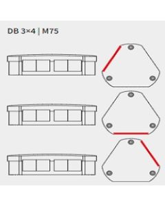 DB 3×4 | M75 | 54303 | Distribution Box for 12 x KT small