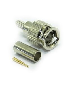 63-005-B6-BG | 63005B6BG | Mini BNC Crimp / Crimp Plug