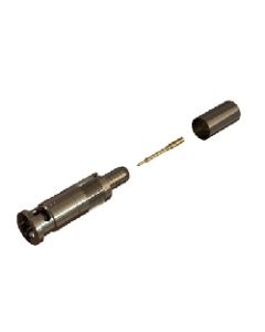 67-005-B3-AH | 67005B3AH | Micro BNC Straight Crimp Plug 50 ohm