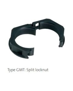 31100 | GMT 25 M25x1,5 black | Split Hexagonal locknut