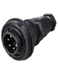 PX0740/P | PX0740P | Bulgin 6 Pole Male Flex In-Line Connector