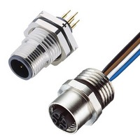 M12 Receptacle Connectors from Lumberg Automation