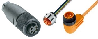 7/8" Circular Connectors manufactured by Lumberg Automation